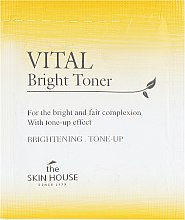 Toner for Even Face Tone - The Skin House Vital Bright Toner — фото N1