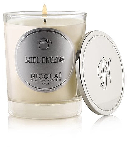 Свічка у стакані - Nicolai Parfumeur Createur Miel-Encens Scented Candle — фото N1