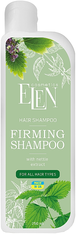 Шампунь укрепляющий с экстрактом крапивы - Elen Cosmetics Firming Shampoo With Nettle Extract — фото N1