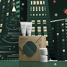 Набір - Shiseido Waso Holiday Kit (mask/30ml + gel/30ml + mask/15ml + cr/15ml) — фото N3