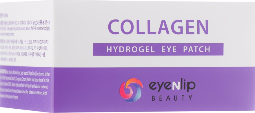 Гідрогелеві патчі під очі з колагеном - Eyenlip Collagen Hydrogel Eye Patch — фото N3