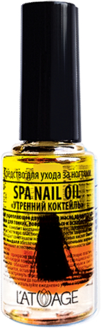 Средство по уходу за ногтями "Утренний коктейль" - Latuage Cosmetic Spa Nail Oil