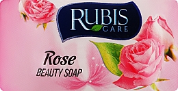 Мыло "Роза" - Rubis Care Rose Beauty Soap — фото N1