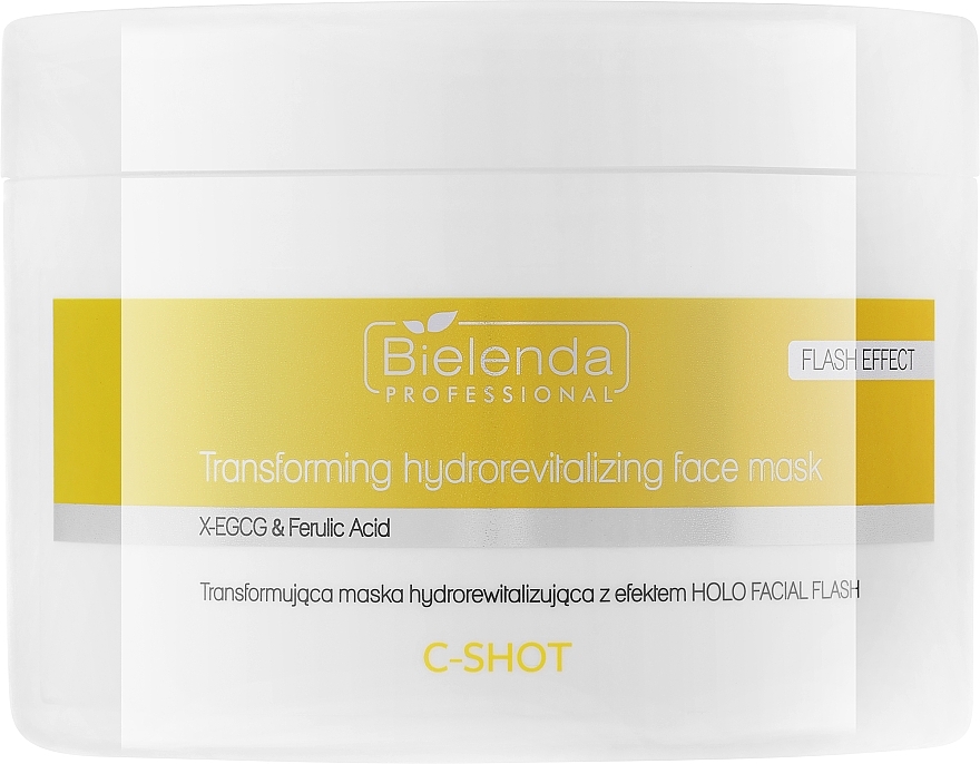 Гидровосстанавливающая маска для лица - Bielenda Professional C-Shot Transforming Hydro Revitalizing Face Mask — фото N1