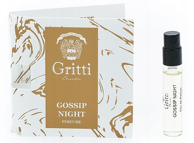 Dr. Gritti Gossip Night - Парфюмированная вода (пробник) — фото N1