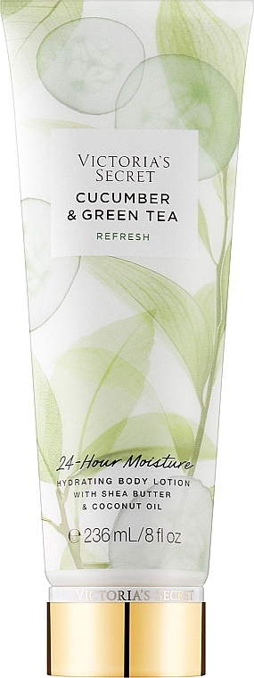Парфумований лосьйон для тіла - Victoria's Secret Cucumber & Green Tea Hydrating Body Lotion — фото N1