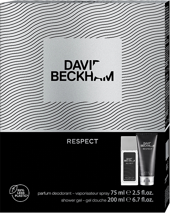 David Beckham Respect - Набор (deo/75ml + sh/gel/200ml)