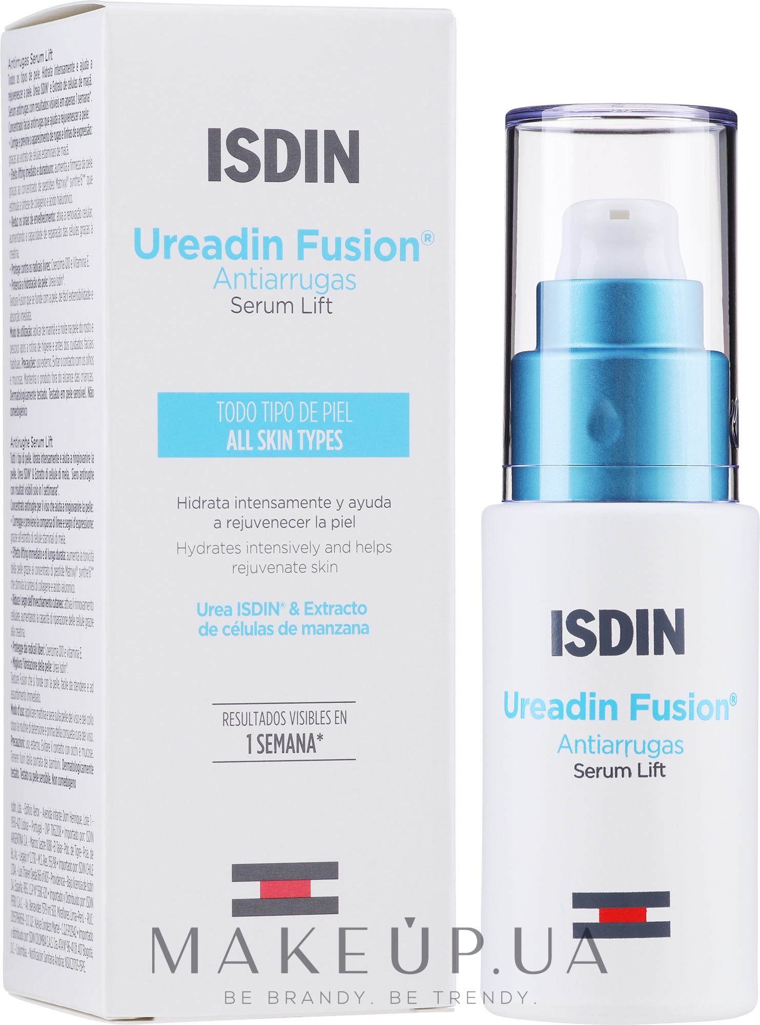 Сыворотка для лица - Isdin Ureadin Fusion Anti Wrinkle Serum — фото 30ml