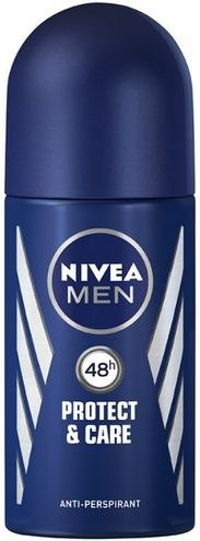 Дезодорант шариковый "Защита и забота" - NIVEA MEN Protect and Care Deodorant Roll-On — фото N1
