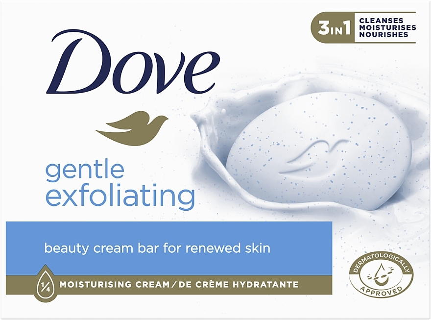 Крем-мило "Ніжне відлущування" - Dove Gentle Exfoliating Beauty Cream Bar