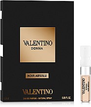 Духи, Парфюмерия, косметика Valentino Donna Noir Absolu - Парфюмированная вода (пробник)