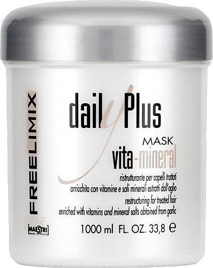 Мінеральна маска для волосся - Freelimix Daily Plus Vita Mineral Mask — фото N3
