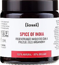 Масло для тіла "Індійські спеції" - Iossi Regenerating Body Butter — фото N2