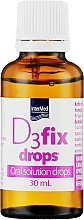 Дієтична добавка "Вітамін Д3 фікс краплі" - InterMed Vitamin D3fix Drops — фото N1