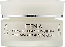 Духи, Парфюмерия, косметика Отбеливающий крем для лица с этином и солнцезащитным действием SPF15 - Kleraderm Omorfies Etenia Bleaching Protective Cream