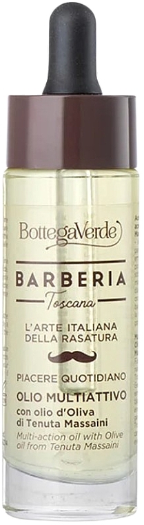 Bottega Verde Barberia Toscana - Многофункциональное масло — фото N1