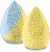 Набір спонжів для макіяжу - Boho Beauty Bohomallows Lemon Sugar + Lemon Cut (sponge/2pcs) — фото N2