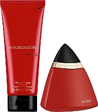 Mauboussin In Red - Набір (edp/100ml + sh/gel/200ml) — фото N2