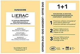 Пищевая добавка для загара - Lierac Sunissime The Preparing Capsules Duo Set — фото N1