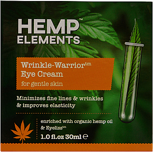Крем для шкіри навколо очей - Hemp Elements Wrinkle Warrior Eye Cream — фото N2