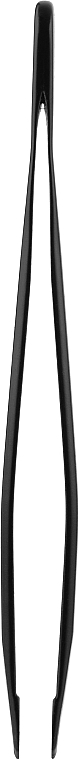 Пинцет для бровей, TE-11/4b, черный - Staleks Pro — фото N3