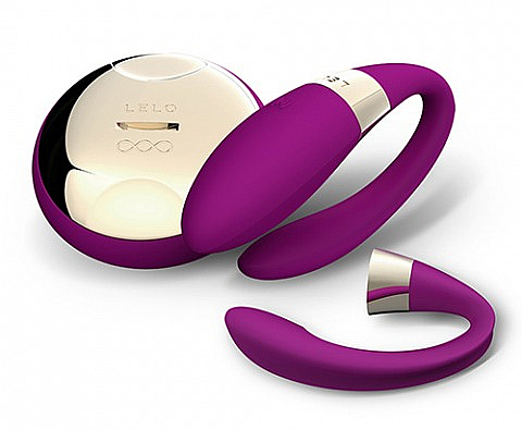 Вібромасажер для пар, фіолетовий - Lelo Tiani 2 Design Edition — фото N1