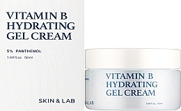 Зволожувальний гель-крем для обличчя з вітаміном B - Skin&Lab Vitamin B Hydrating Gel Cream — фото N2