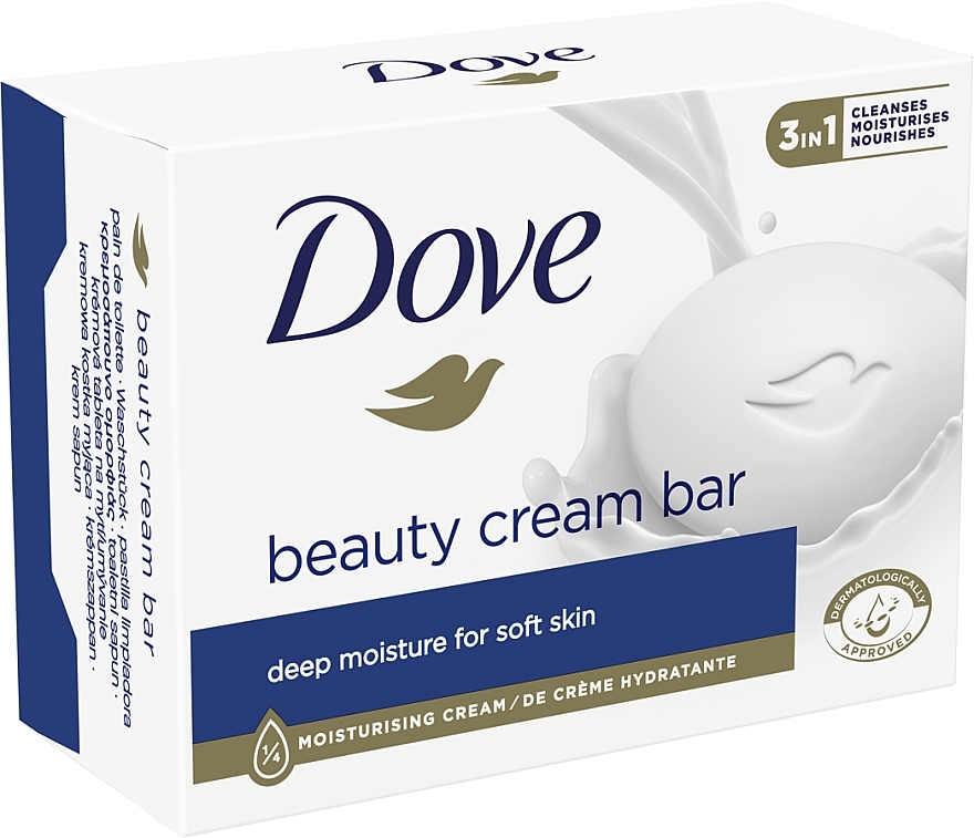 Крем-мило "Краса та догляд" - Dove Beauty Cream Bar — фото N2