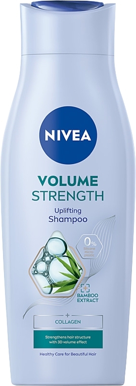 Шампунь "Объем и сила" с экстрактом бамбука и коллагеном - NIVEA Volumen & Strength Shampoo — фото N1