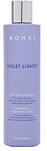 Духи, Парфюмерия, косметика Нейтрализующий шампунь для волос - Monat Violet Lights Anti-Brass Shampoo