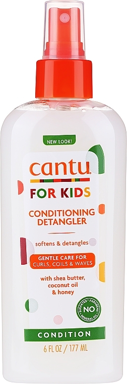 Спрей-кондиционер для распутывания волос - Cantu Care For Kids Conditioning Detangler — фото N1