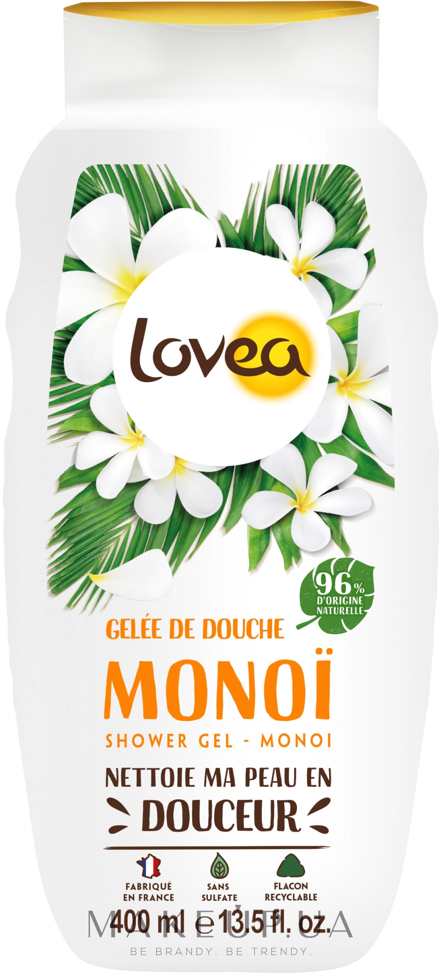 Гель для душу "Моної" - Lovea Shower Gel Monoi — фото 400ml