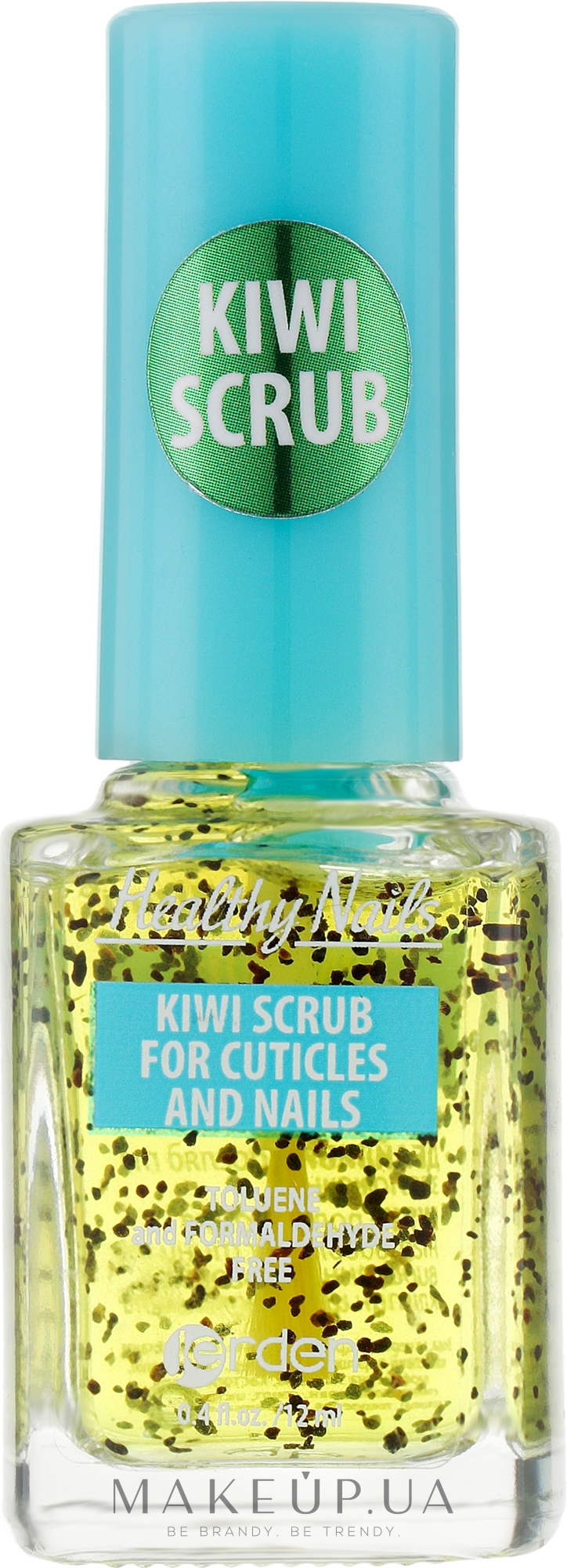 Скраб для кутикули та нігтів "Ківі" № 171 - Jerden Healthy Nails Kiwi Scrub For Cuticles And Nails — фото 12ml