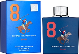 Beverly Hills Polo Club Sport No 8 - Туалетна вода — фото N2