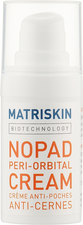 Нічний крем для шкіри навколо очей від темних кіл - Matriskin NoPad Cream — фото N1