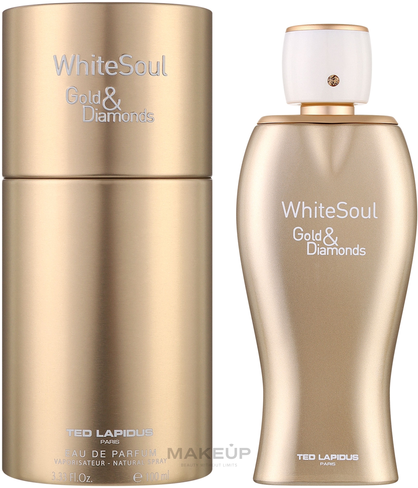 Ted Lapidus White Soul Gold & Diamonds - Парфюмированная вода — фото 100ml