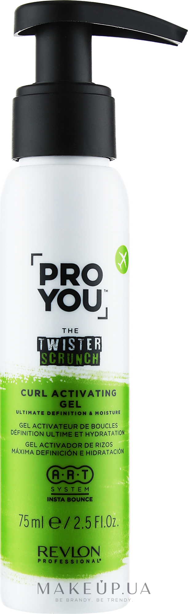 Активатор локонов - Revlon Professional Pro You The Twister Scrunch Curl Activator Gel — фото 75ml