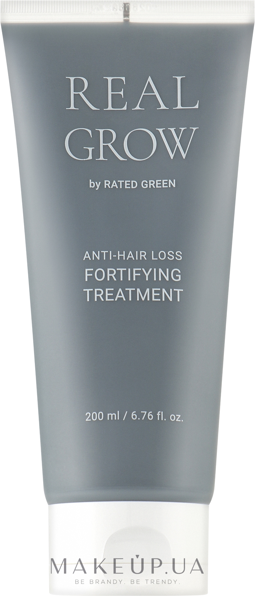 Зміцнююча маска від випадіння волосся - Rated Green Real Grow Anti Hair Loss Fortifying Treatment — фото 200ml