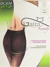 Духи, Парфюмерия, косметика Колготки "Body Lift-up" 20 Den, golden - Gatta 