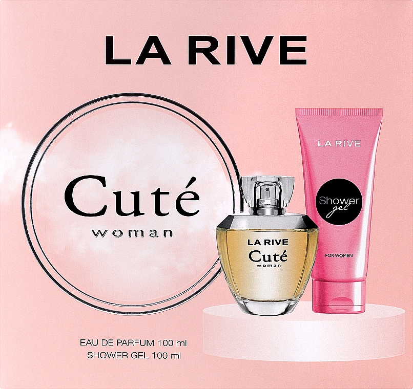 La Rive Cute Woman - Набор (edp/100ml + sh/gel/100ml)