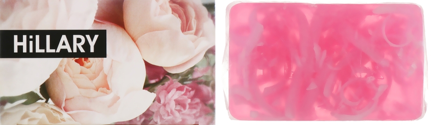 Парфумоване органічне мило - Hillary Perfumed Oil Soap Flowers — фото N2