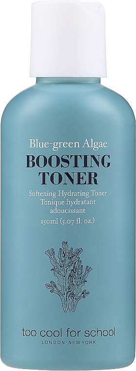 Освіжальний тонер для обличчя - Too Cool For School Blue-Green Algae Boosting Toner — фото N1