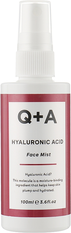 Спрей з гіалуроновою кислотою - Q+A Hyaluronic Acid Face Mist — фото N1