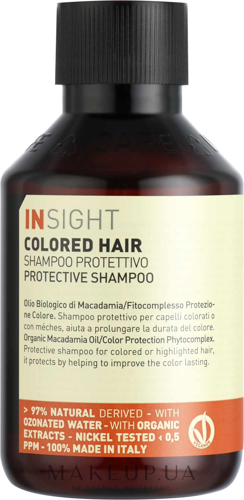 Шампунь для збереження кольору фарбованого волосся - Insight Colored Hair Shampoo Protective — фото 100ml