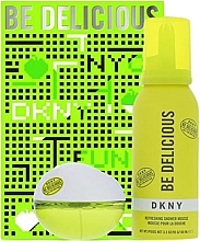 Духи, Парфюмерия, косметика DKNY Be Delicious - Набор (edp/30ml + sh/mousse/150ml)