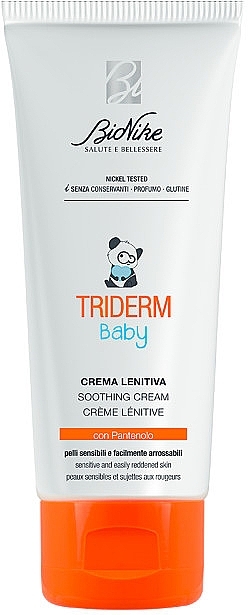 Успокаивающий крем для детей - BioNike Triderm Baby Soothing Cream — фото N1