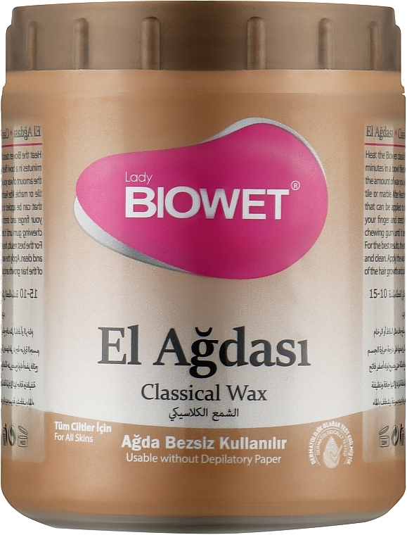 Віск для депіляції "Класичний" - Lady Biowet Classical Wax — фото N1