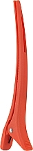 Парфумерія, косметика Затискач для волосся 11.5 см, карбоновий, помаранчевий - Vero Professional