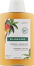 Парфумерія, косметика Шампунь для сухого волосся - Klorane Mango Nutrition