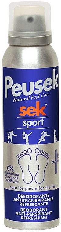 Дезодорант для ніг - Peusek Sek Sport Deodorant — фото N1